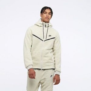Nike | Jackets u0026 Coats | Nike Sherpa Tech Windrunner Icon Full Zip Hoodie  Jacket | Poshmark